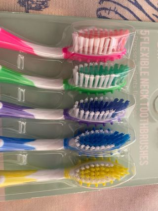 NUOVO -  10 spazzolini da denti