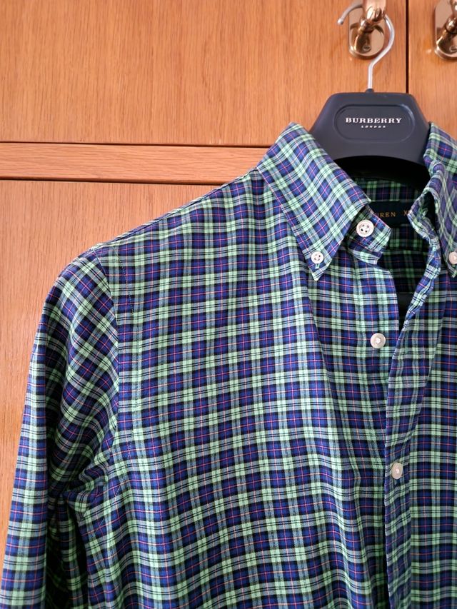 Camisa cuadros Ralph Lauren talla xs