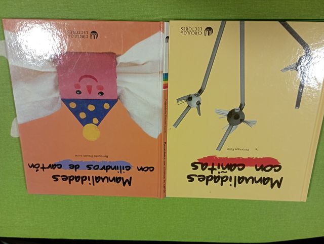 Colección manualidades. 12 libros por 30 €.