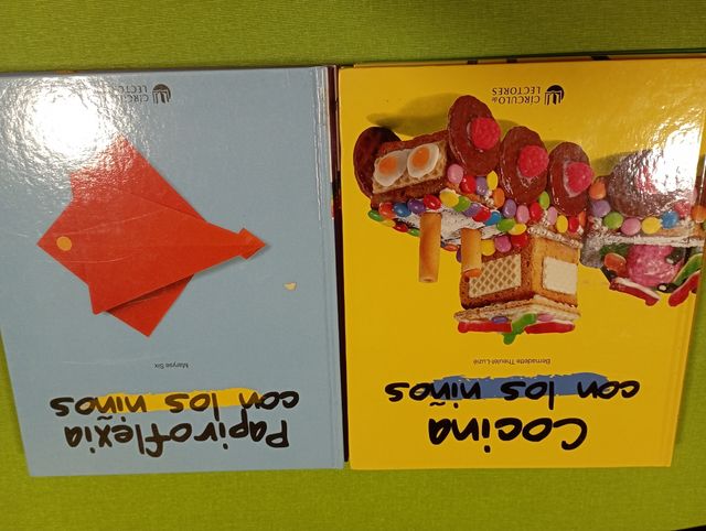 Colección manualidades. 12 libros por 30 €.