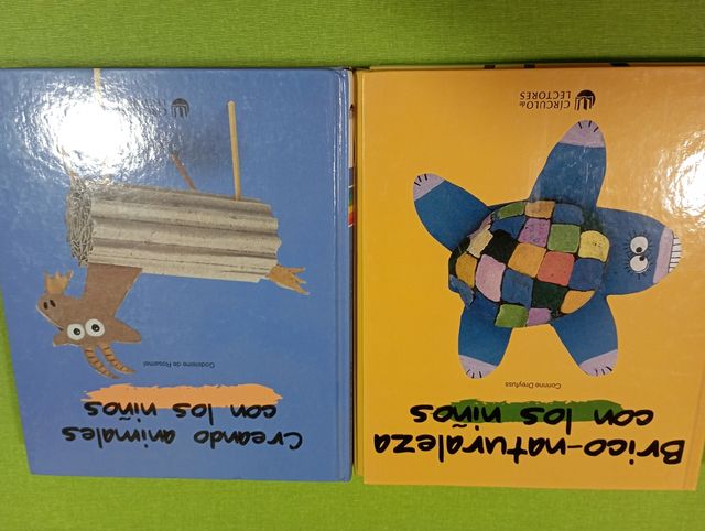 Colección manualidades. 12 libros por 30 €.