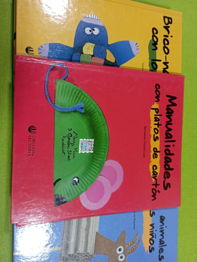 Colección manualidades. 12 libros por 30 €.