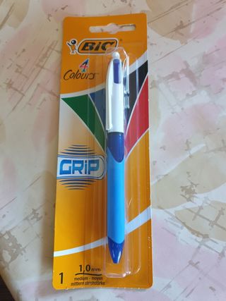 Penna Bic 4 colori Grip