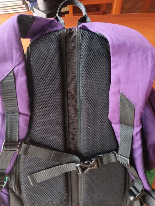 Mochila de 2 compartimentos.