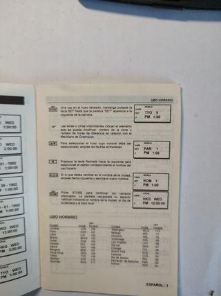 AGENDA ELECTRÓNICA Vintage