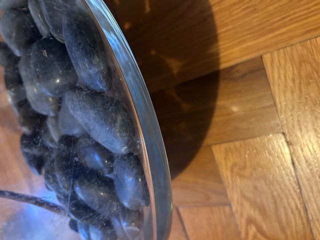 Vaso cristallo ART DESIGN forma cilindrica 80x30