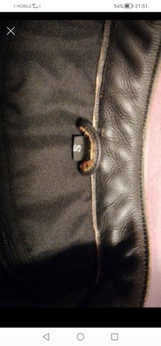 Giacca da moto in pelle tg. S