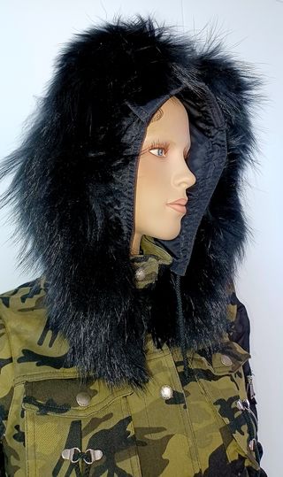 Parka – chaleco Highly Preppy, XS (es como una S)