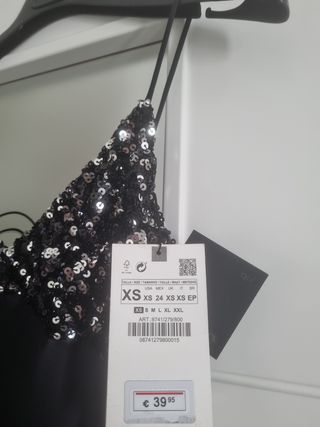 Vestido fiesta zara
