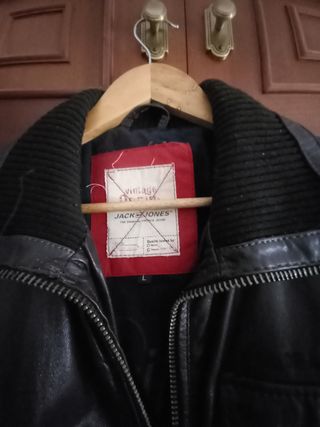 Chaqueta piel hombre Jack & Jones