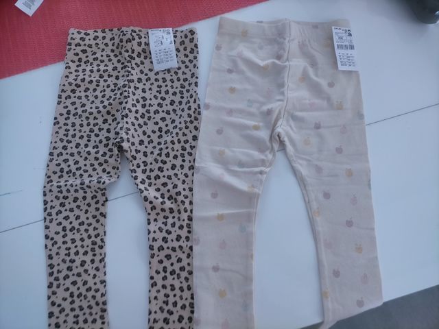 2 leggins 2-3 anni nuovi