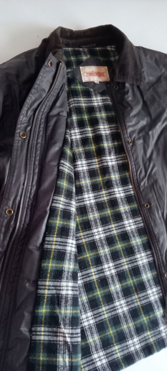 Cazadora tipo Barbour mujer