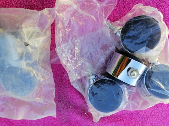 Ruedas giratorias sillas nuevas