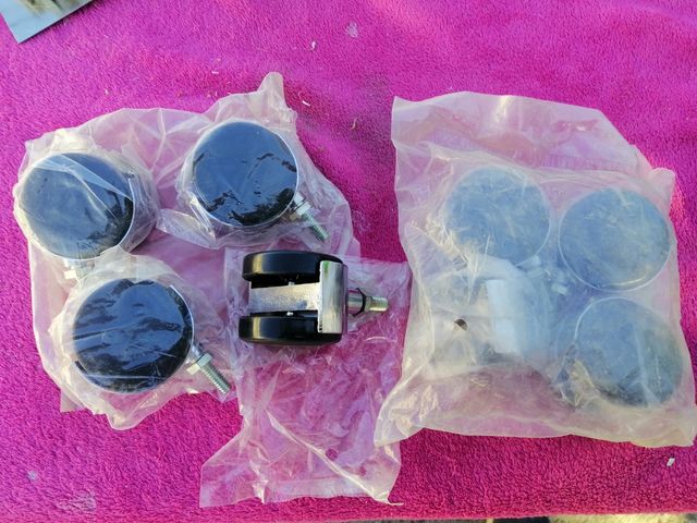Ruedas giratorias sillas nuevas