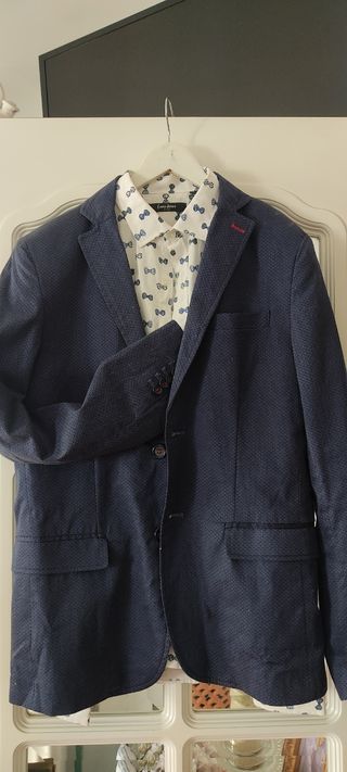 Camisa y americana de hombre