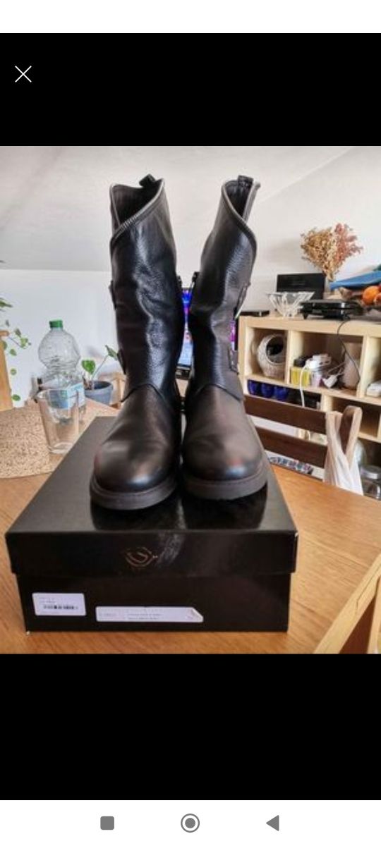 Stivali OMAI in pelle 