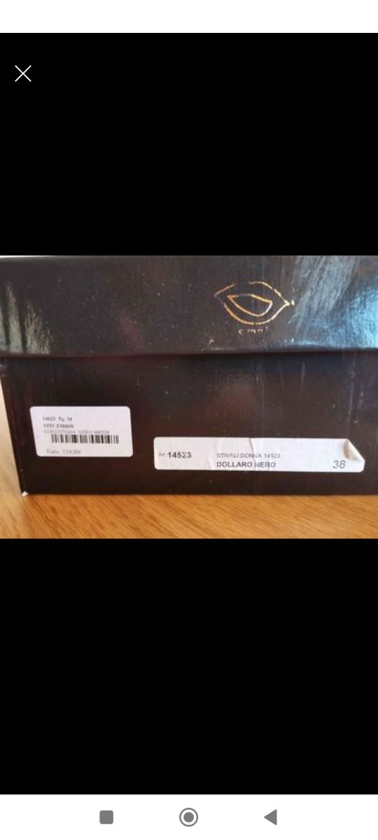 Stivali OMAI in pelle 