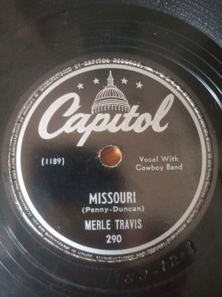 Merle Travis. edicion USA.country 1946