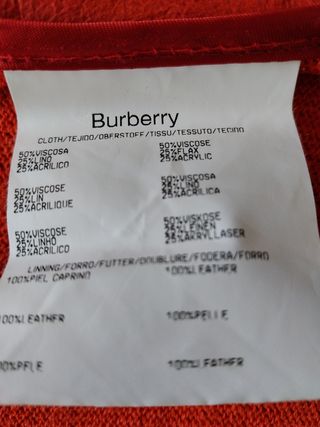 Chaqueta mujer Burberry 