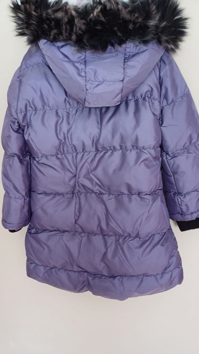 Abrigo niña morado