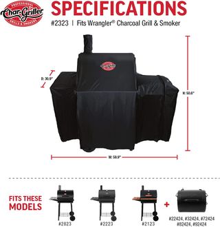 CUBIERTA PARA BARBACOA CHAR GRILLER WRANGLER