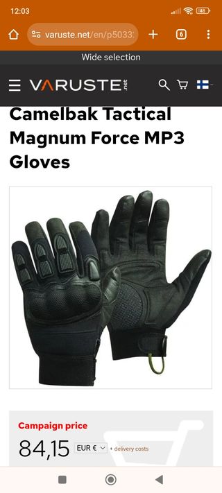 Guantes de combate Ejercito 