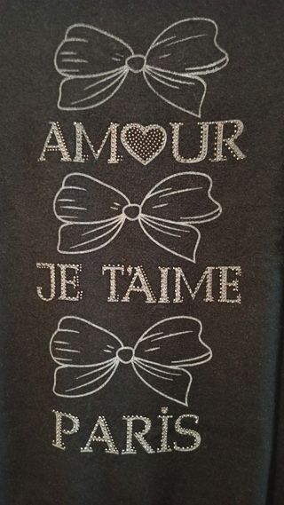 Jersey Anny negro y brillantes