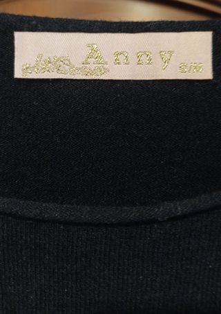 Jersey Anny negro y brillantes