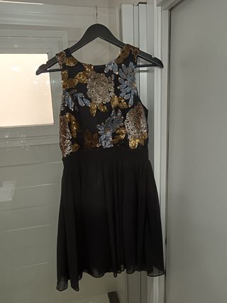 Vestido de fiesta corto talla 40 