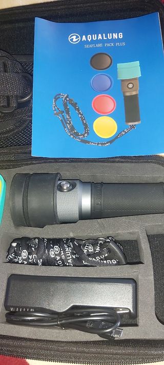 Pack linterna buceo