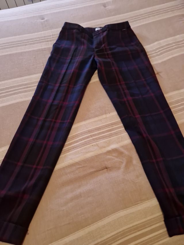 Pantalón cuadros