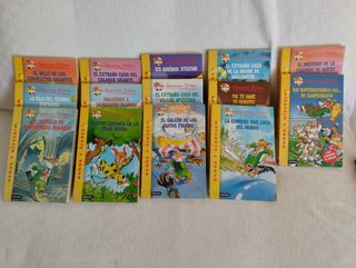 14 libros Gerónimo Stilton
