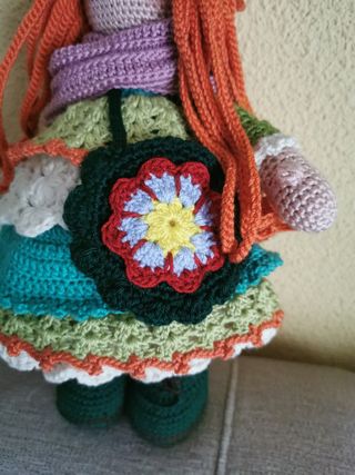 Muñeca de ganchillo