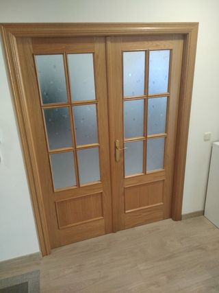 Puertas interior madera