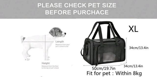 Bolso para  mascotas