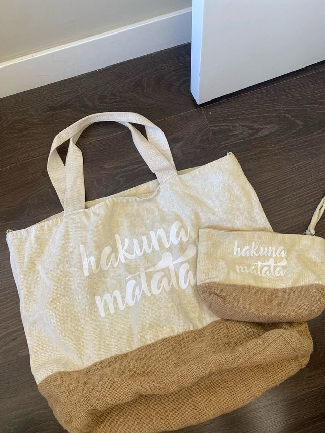 Bolso capazo de playa