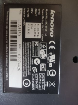 Teclado Lenovo SK-8825