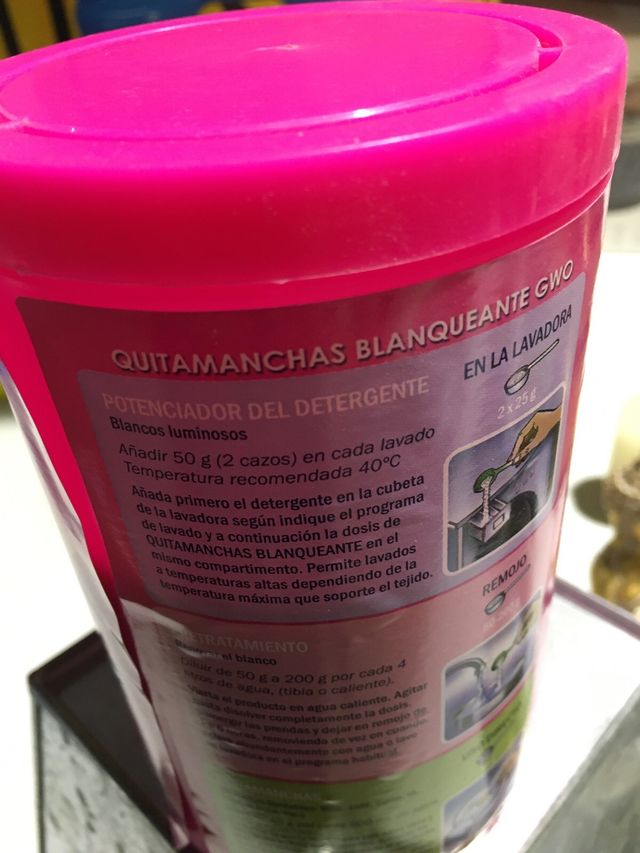 quitamanchas ropa Gwo