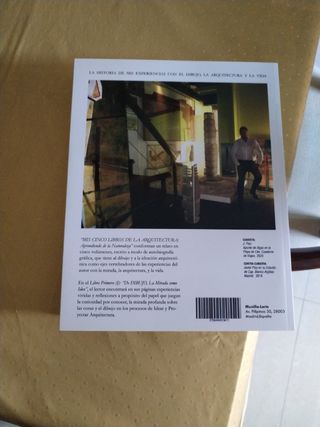 Mis cinco libros de la Arquitectura