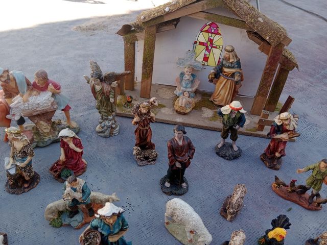 55 piezas NACIMIENTO BELEN NAVIDAD