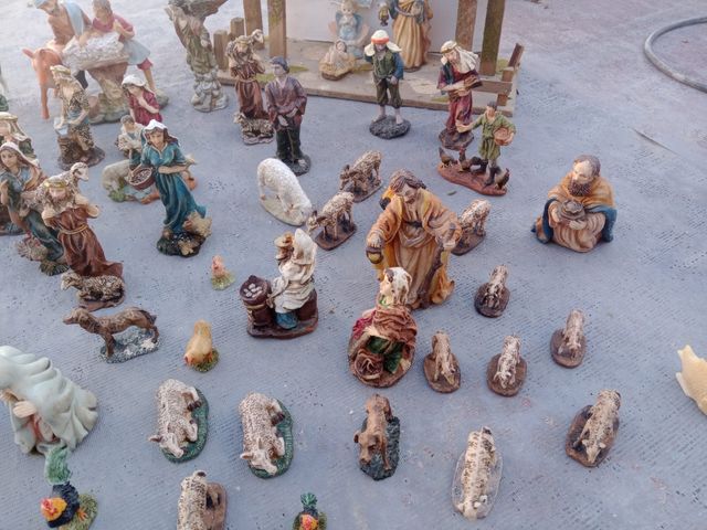 55 piezas NACIMIENTO BELEN NAVIDAD