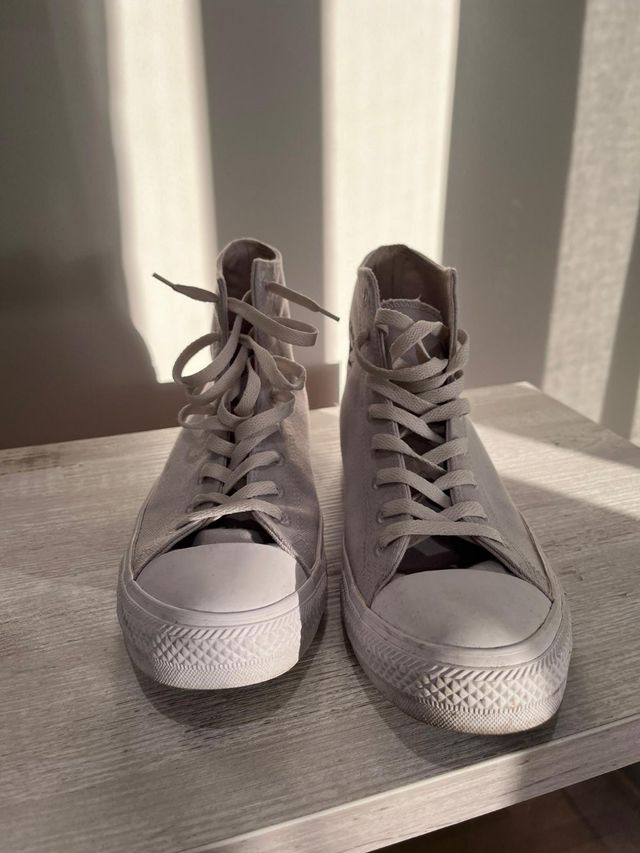Converse beige altas