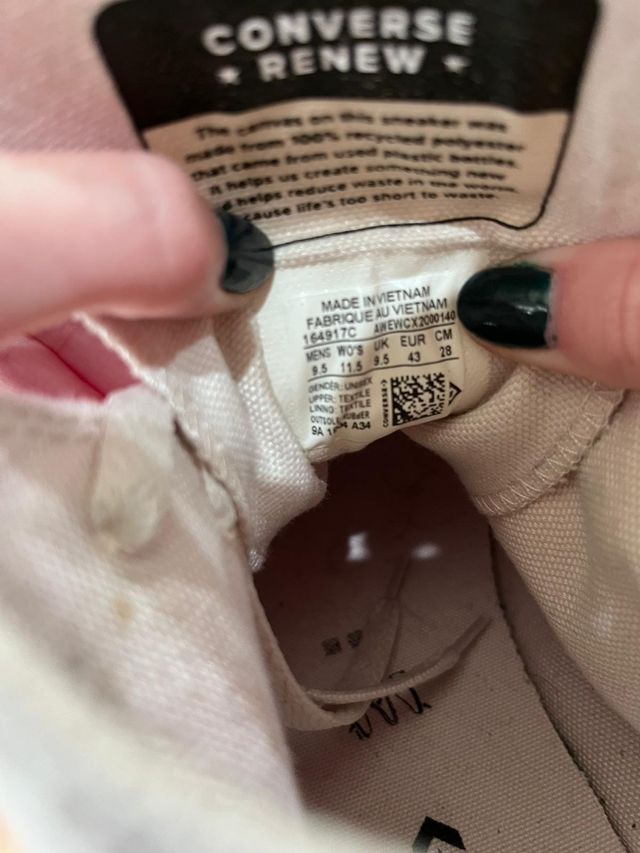 Converse beige altas