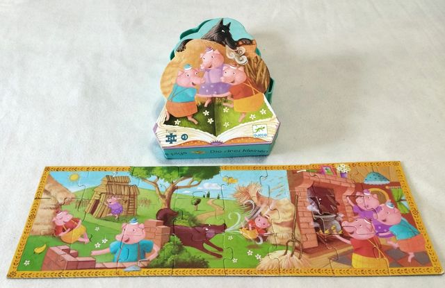 Puzzle "Los Tres Cerditos"🐖🐖🐖