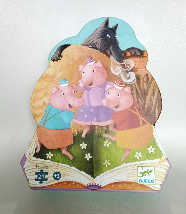 Puzzle "Los Tres Cerditos"🐖🐖🐖