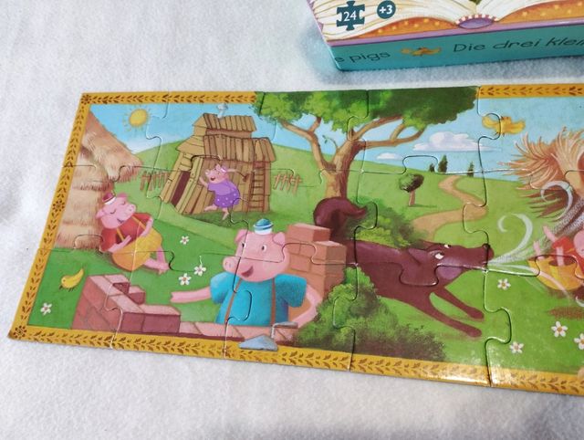Puzzle "Los Tres Cerditos"🐖🐖🐖