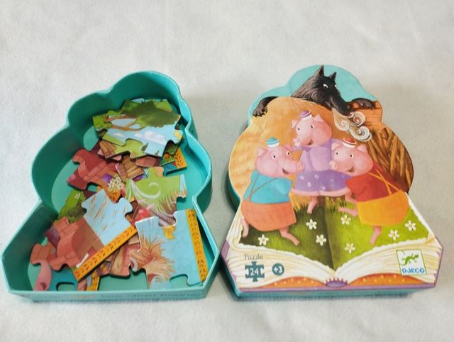 Puzzle "Los Tres Cerditos"🐖🐖🐖