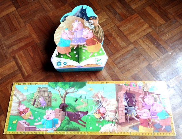 Puzzle "Los Tres Cerditos"🐖🐖🐖