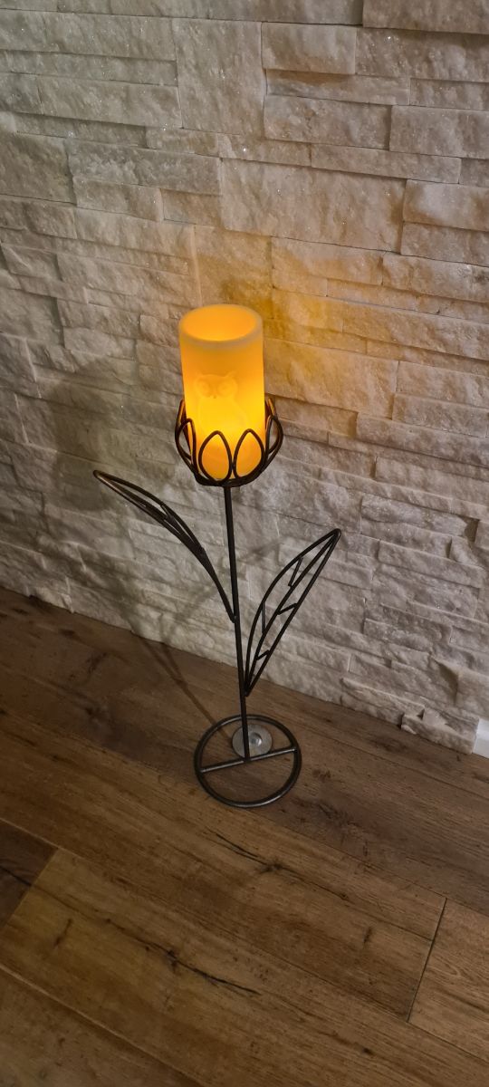 Portacandela in metallo