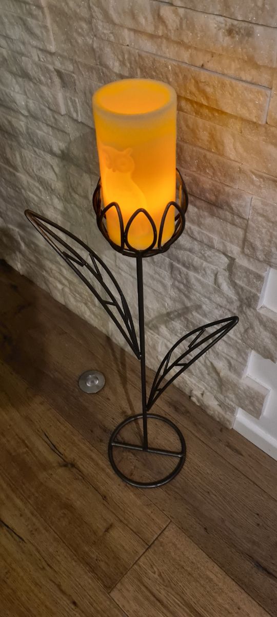 Portacandela in metallo